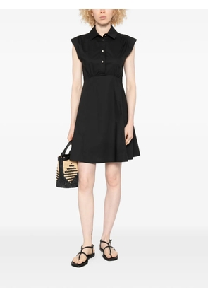 LIU JO buttoned collared dress - Black