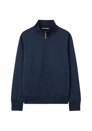 Palm Angels curved logo sweater - Blue