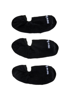 New Balance logo socks - Black