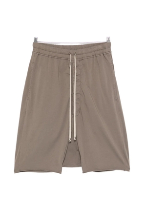 Rick Owens DRKSHDW drawstring shorts - Brown