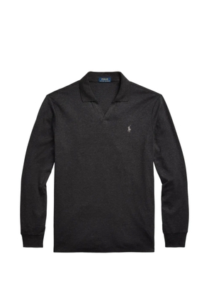 Polo Ralph Lauren long-sleeved V-neck sweater - Black