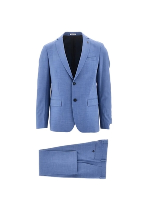 BRERAS MILANO buttoned suit - Blue