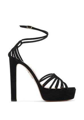 Aquazzura Sweetheart platform sandals - Black