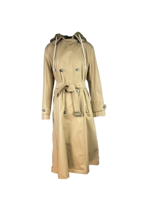 Herno belted hooded trench coat - Neutrals