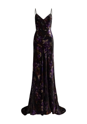 Ralph Lauren Collection floral-print dress - Black