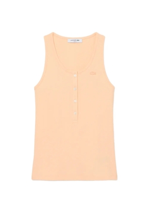 Lacoste buttoned tank top - Neutrals