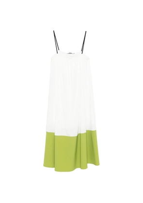 Proenza Schouler Saria colourblock midi dress - White