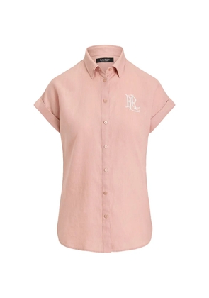 Lauren Ralph Lauren logo-embroidered shirt - Pink