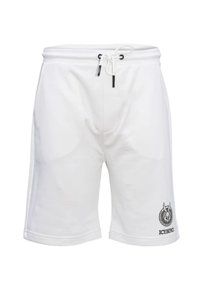 Iceberg logo shorts - White