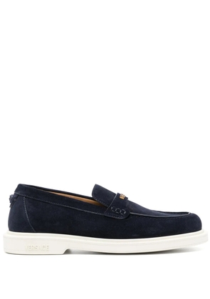Versace Giuliano suede loafers - Blue