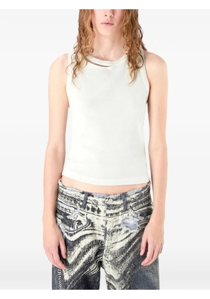 CamperLab cut-out ribbed tank top - Grey