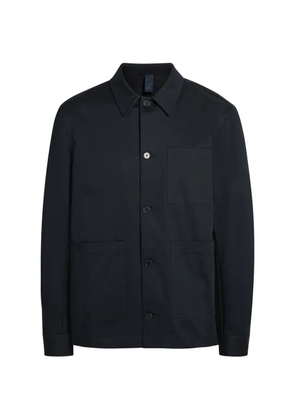 LESTRANGE patch-pocket button-up jacket - Blue
