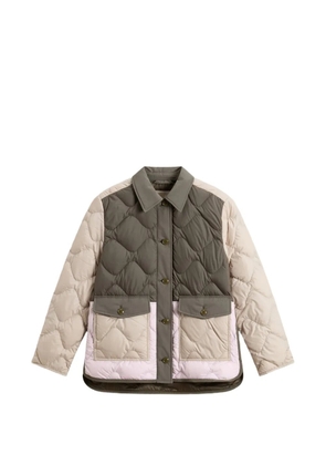 Woolrich Heritage quilted flap-pockets jacket - Green