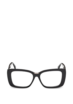 Max Mara Eyewear rectangle-frame glasses - Black
