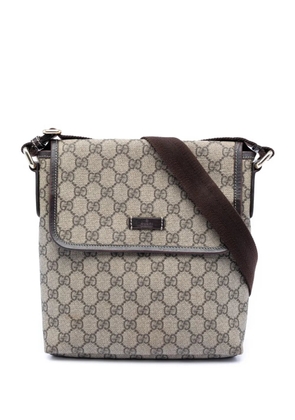 Gucci Pre-Owned 2016-2026 GG Supreme crossbody bag - Neutrals