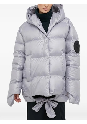 MMC STUDIO hooded padded jacket - Grey