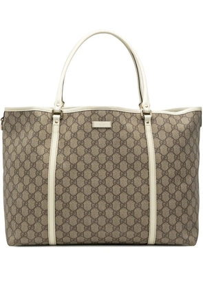Gucci Pre-Owned 2000-2015 Large GG Supreme Joy tote bag - White