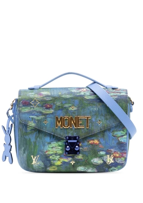 Louis Vuitton Pre-Owned 2017 Jeff Koons Masters Collection Monet Pochette Metis satchel - Blue