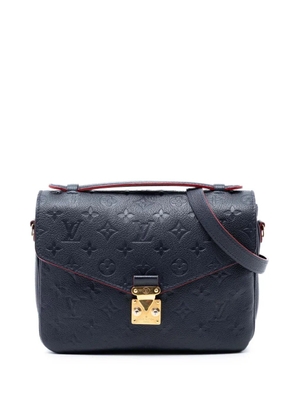 Louis Vuitton Pre-Owned 2021-2026 Monogram Empreinte Pochette Metis satchel - Blue