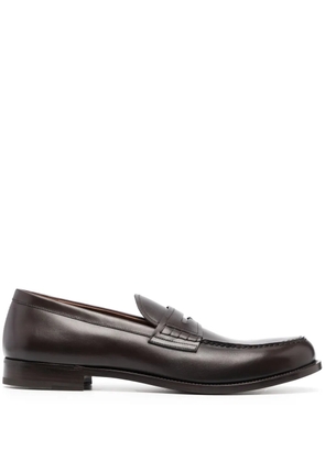 Fratelli Rossetti classic leather loafers - Brown
