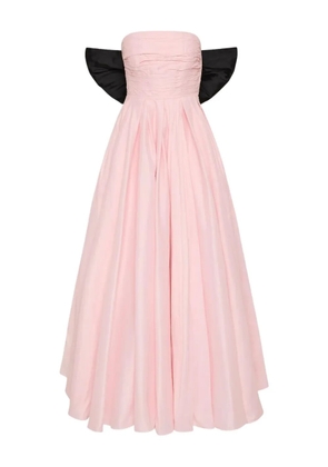 Aje bow strapless maxi dress - Pink