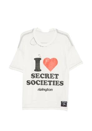 RIVINGTON ROI REBIS graphic-print T-shirt - White