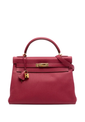 Hermès Pre-Owned 2015 Togo Kelly II Retourne 32 satchel - Red