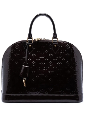 Louis Vuitton Pre-Owned 2011 Monogram Vernis Alma GM handbag - Purple