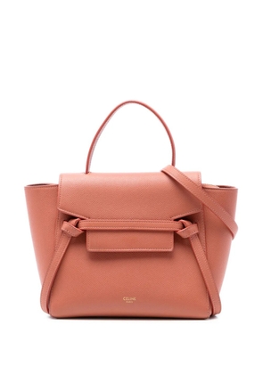 Celine Pre-Owned 2010-2020 Nano Grained Calfskin Belt Bag satchel - Orange