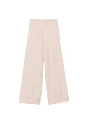 Private 0204 elasticated palazzo pants - Neutrals