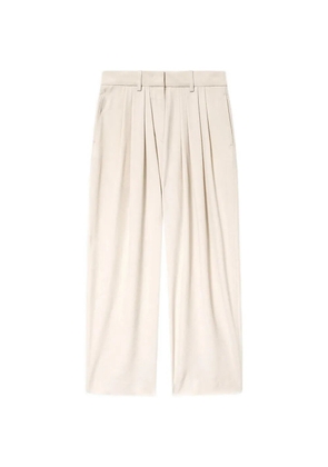 ISABEL MARANT Janice pleated trousers - Neutrals