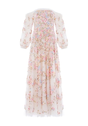 Needle & Thread Lunaria gown - Neutrals