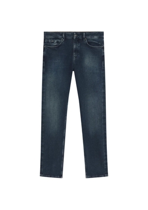 BOSS logo-patch jeans - Blue