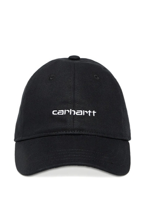 Carhartt WIP Scrip canvas baseball cap - Black