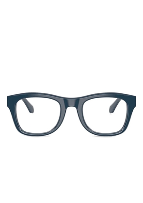 Giorgio Armani square-frame glasses - Blue