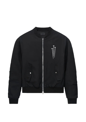 RTA Kayden zip jacket - Black