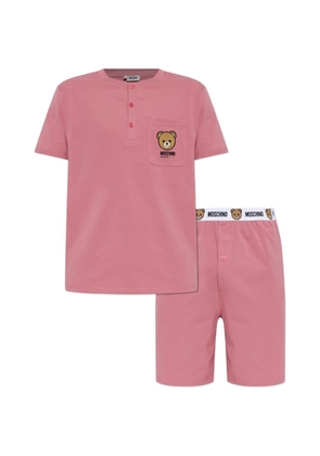 Moschino Teddy Bear pajama set - Pink