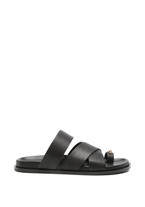 Carmens ring-detail sandals - Black