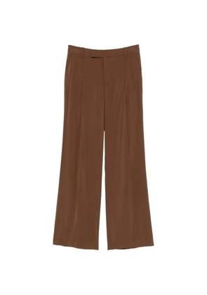 Federica Tosi pleated trousers - Brown