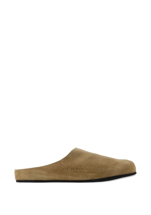 Common Projects almond-toe suede mules - Neutrals