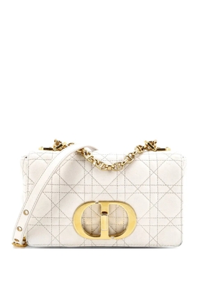 Christian Dior Pre-Owned Caro Bag Cannage Quilt Calfskin Small crossbody bag - Neutrals
