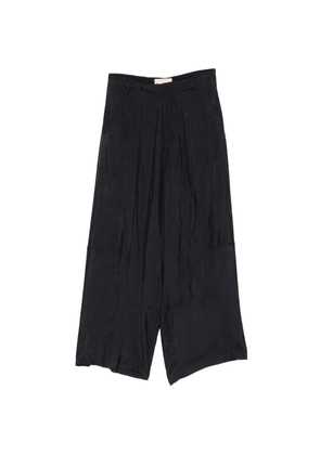 Plan C pocket belt-loop palazzo pants - Blue