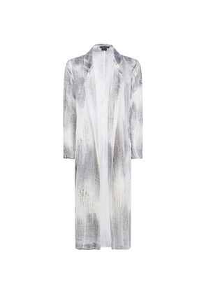 Avant Toi notch-lapel coat - White