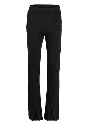 Karl Lagerfeld open ankle high-rise trousers - Black