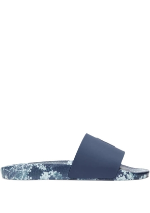 Polo Ralph Lauren Polo Pony-embossed slides - Blue