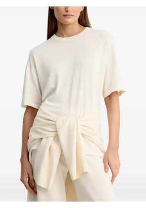 12 STOREEZ crew neck short-sleeve T-shirt - Neutrals