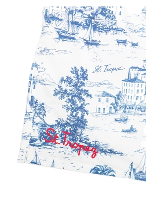 MC2 Saint Barth Gustavia swim shorts - White