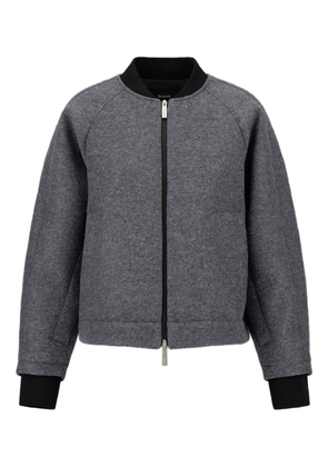Herno zip-front bomber jacket - Grey