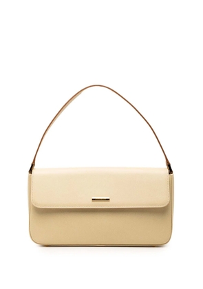 Burberry Pre-Owned 2000-2017 Leather Flap shoulder bag - Neutrals