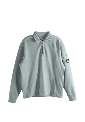 C.P. Company Malfilè Fleece Lens-detail sweater - Grey